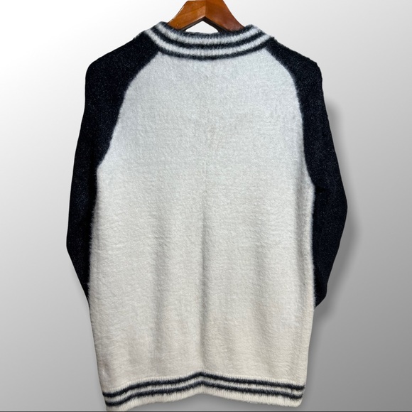 F&P fuzzy baseball cardigan - Picture 2 of 8